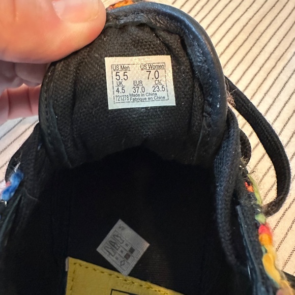 Barney's New York x Vans Tweed Low-Top Sneakers Limited Edition - Picture 8 of 9